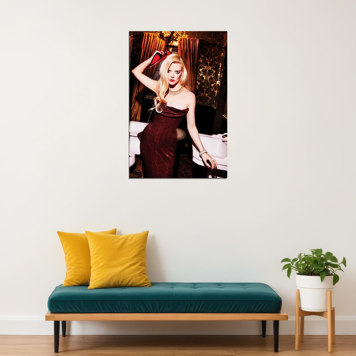 Anya Taylor Joy Celebrity Posters for Room Aesthetic Famous Actress Photo Print Wall Art - xonomax