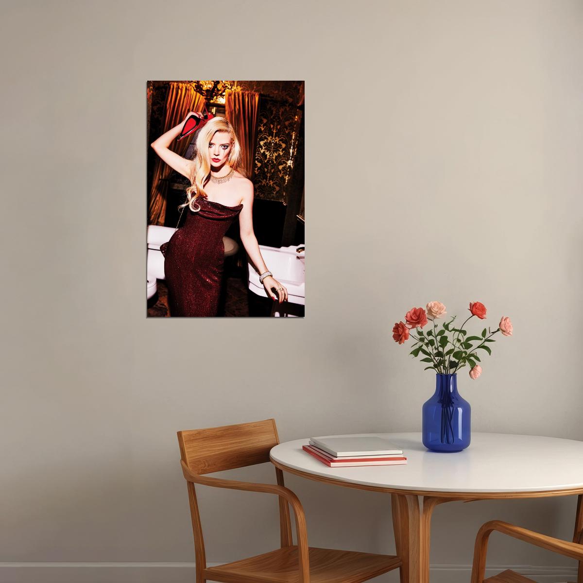 Anya Taylor Joy Celebrity Posters for Room Aesthetic Famous Actress Photo Print Wall Art - xonomax