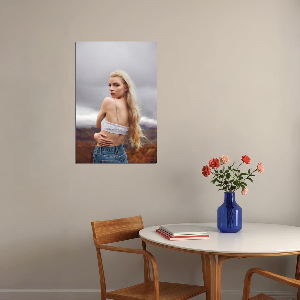 Anya Taylor Joy Celebrity Posters for Room Aesthetic Famous Actress Photo Print Wall Art - xonomax