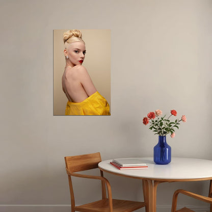 Anya Taylor Joy Sexy Celebrity Posters for Room Aesthetic Famous Actress Photo Print Wall Art - xonomax