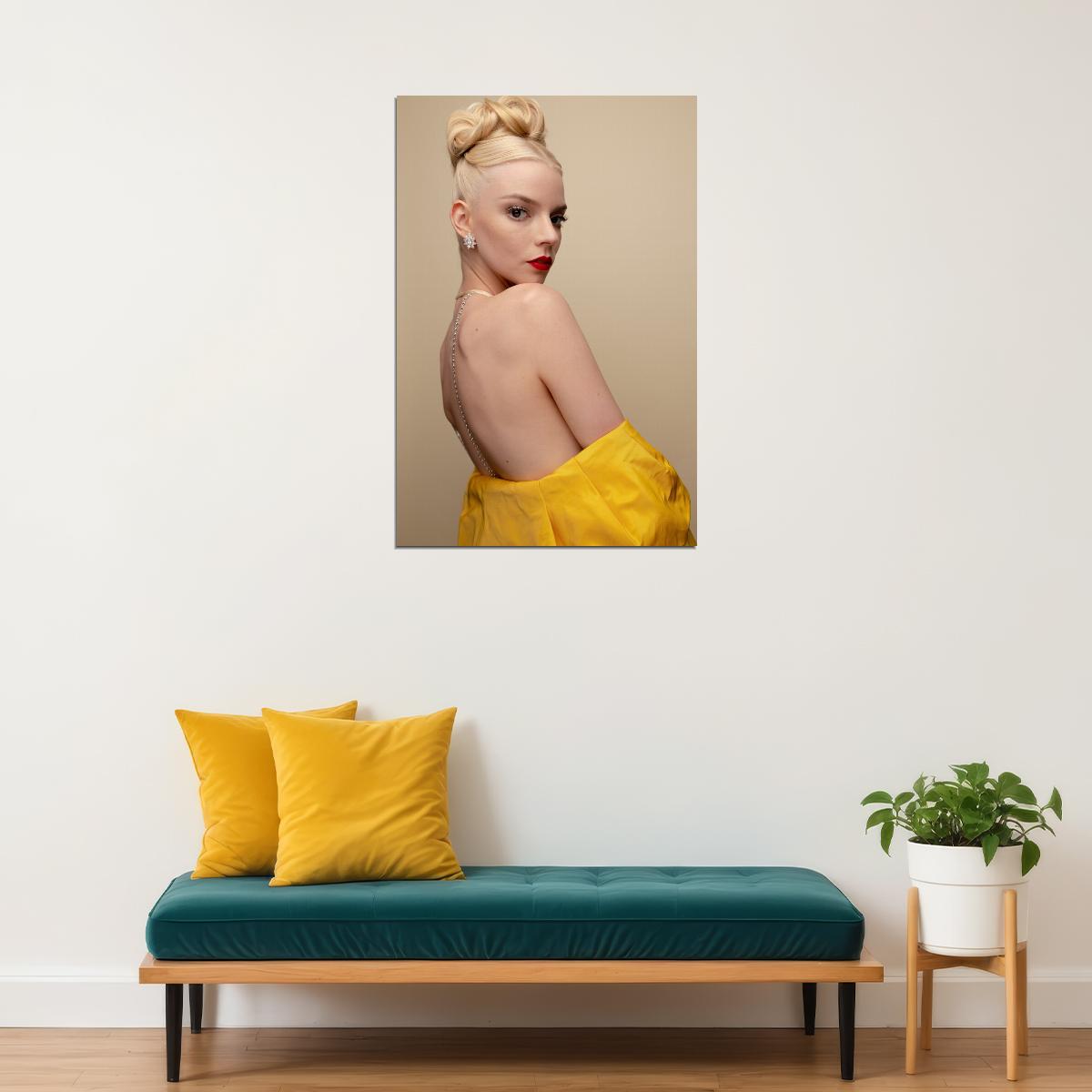 Anya Taylor Joy Sexy Celebrity Posters for Room Aesthetic Famous Actress Photo Print Wall Art - xonomax