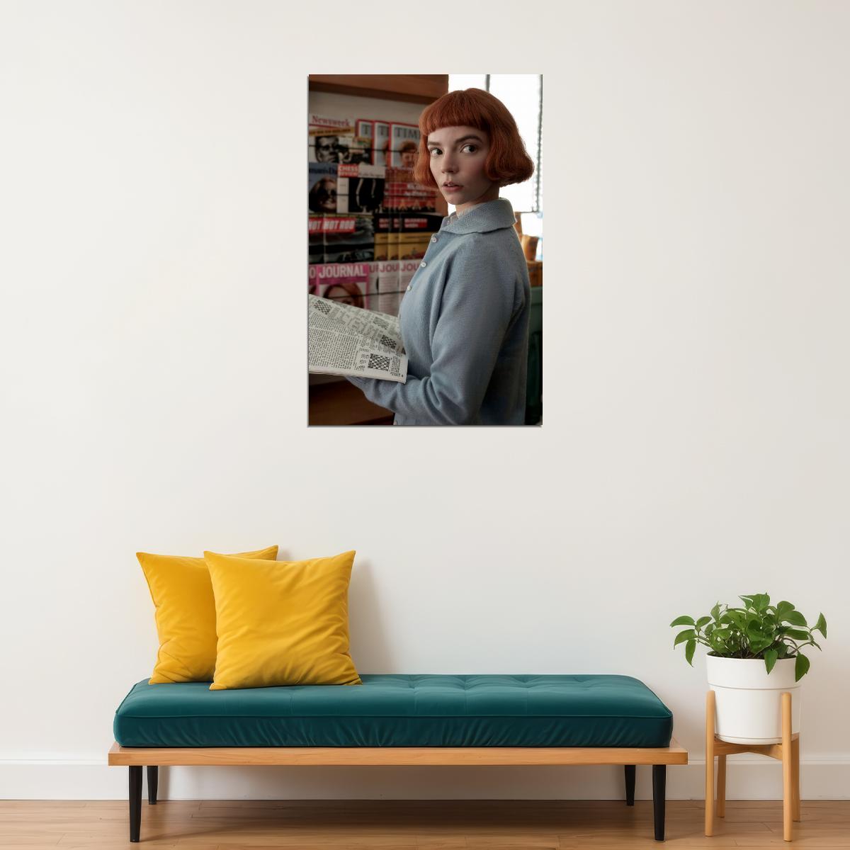Anya Taylor Joy Celebrity Posters for Room Aesthetic Famous Actress Photo Print Wall Art - xonomax