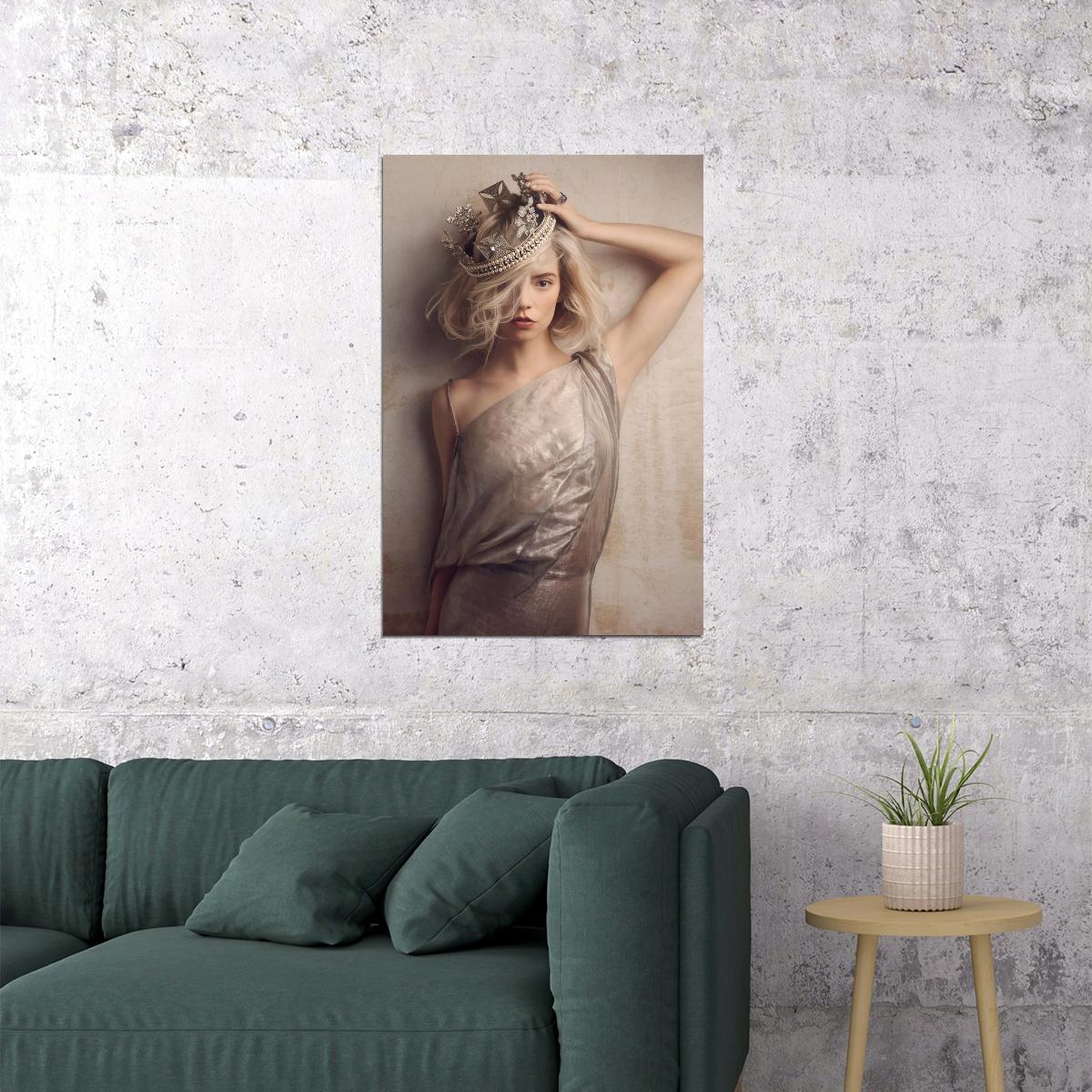 Anya Taylor Joy Celebrity Posters for Room Aesthetic Famous Actress Photo Print Wall Art - xonomax