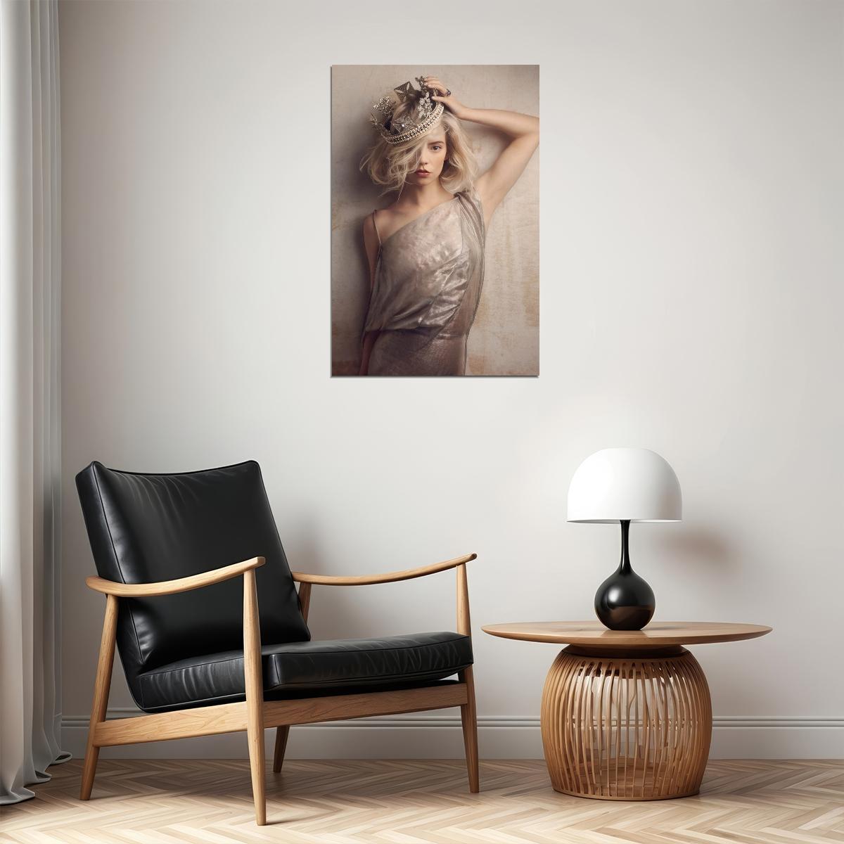 Anya Taylor Joy Celebrity Posters for Room Aesthetic Famous Actress Photo Print Wall Art - xonomax
