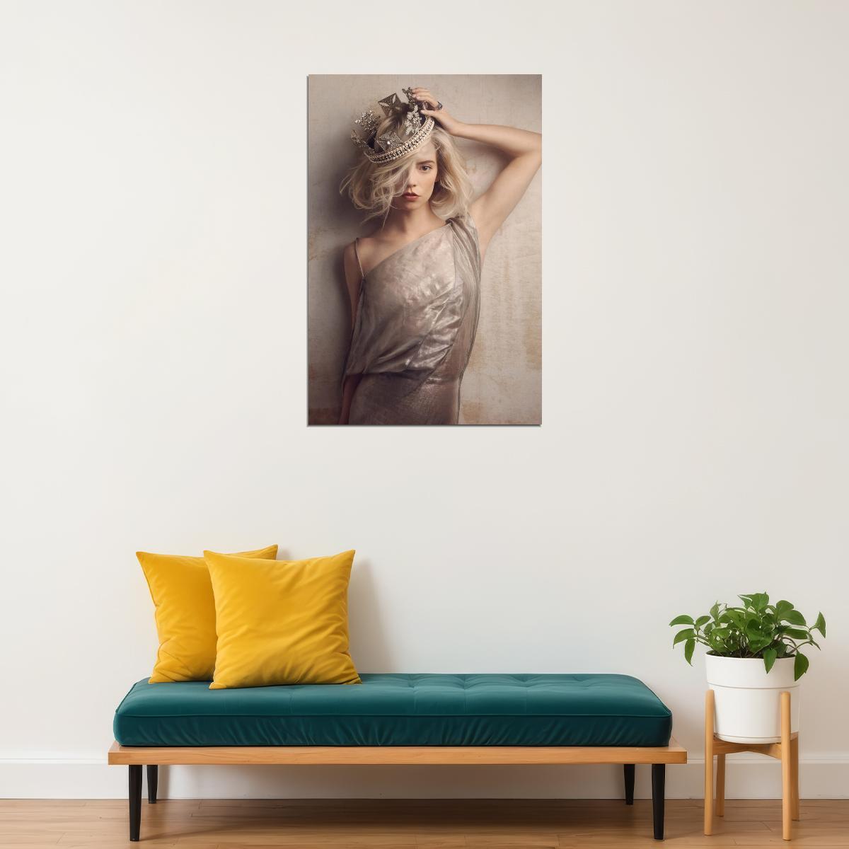 Anya Taylor Joy Celebrity Posters for Room Aesthetic Famous Actress Photo Print Wall Art - xonomax