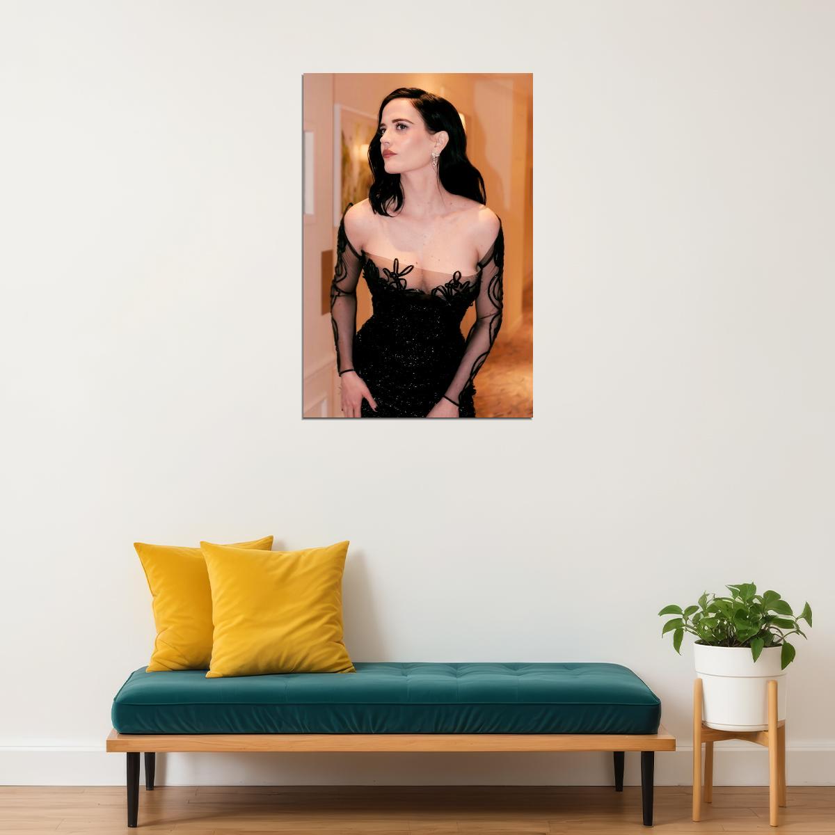 Eva Green Sexy Celebrity Posters for Room Aesthetic Famous Actress Photo Print Wall Art - xonomax
