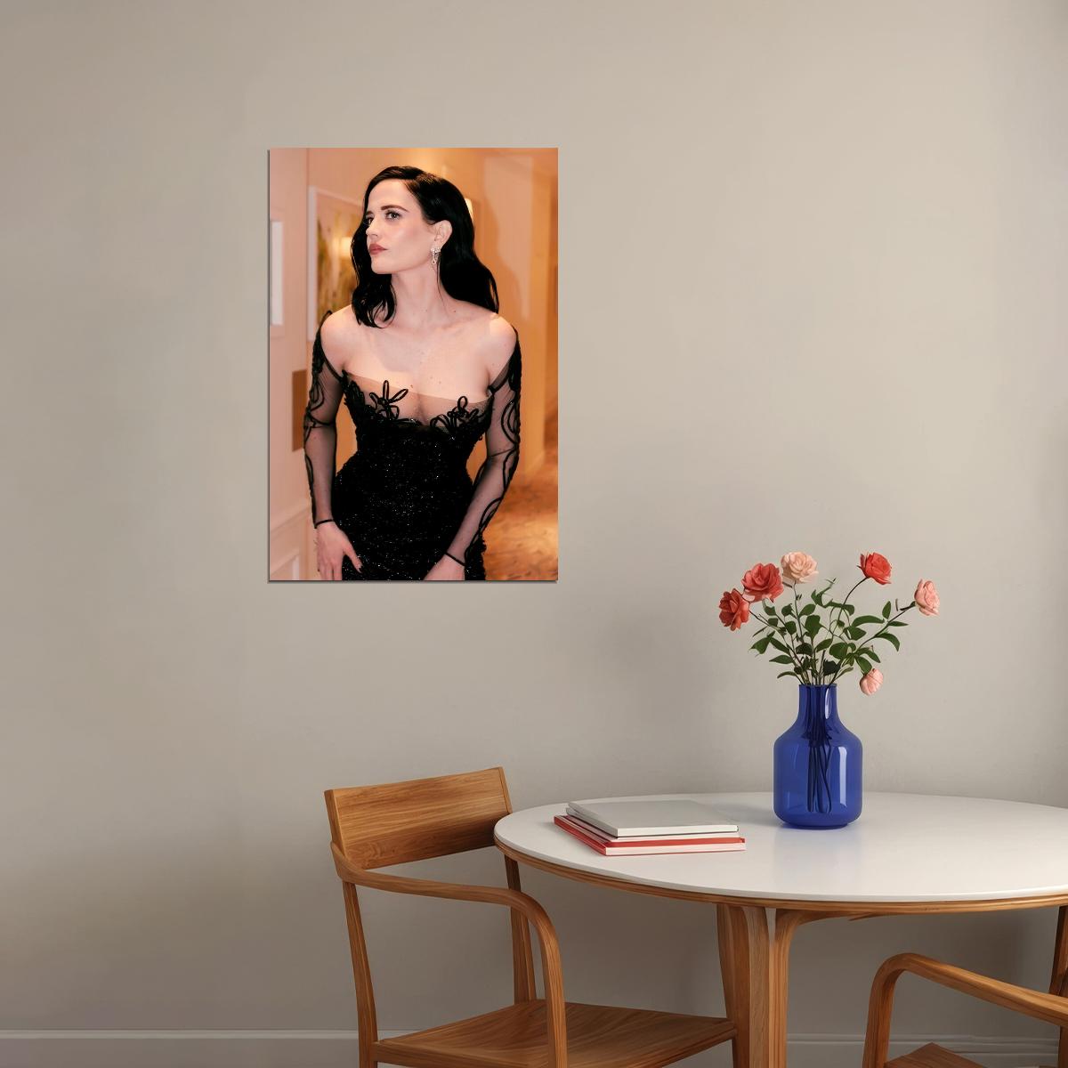 Eva Green Sexy Celebrity Posters for Room Aesthetic Famous Actress Photo Print Wall Art - xonomax