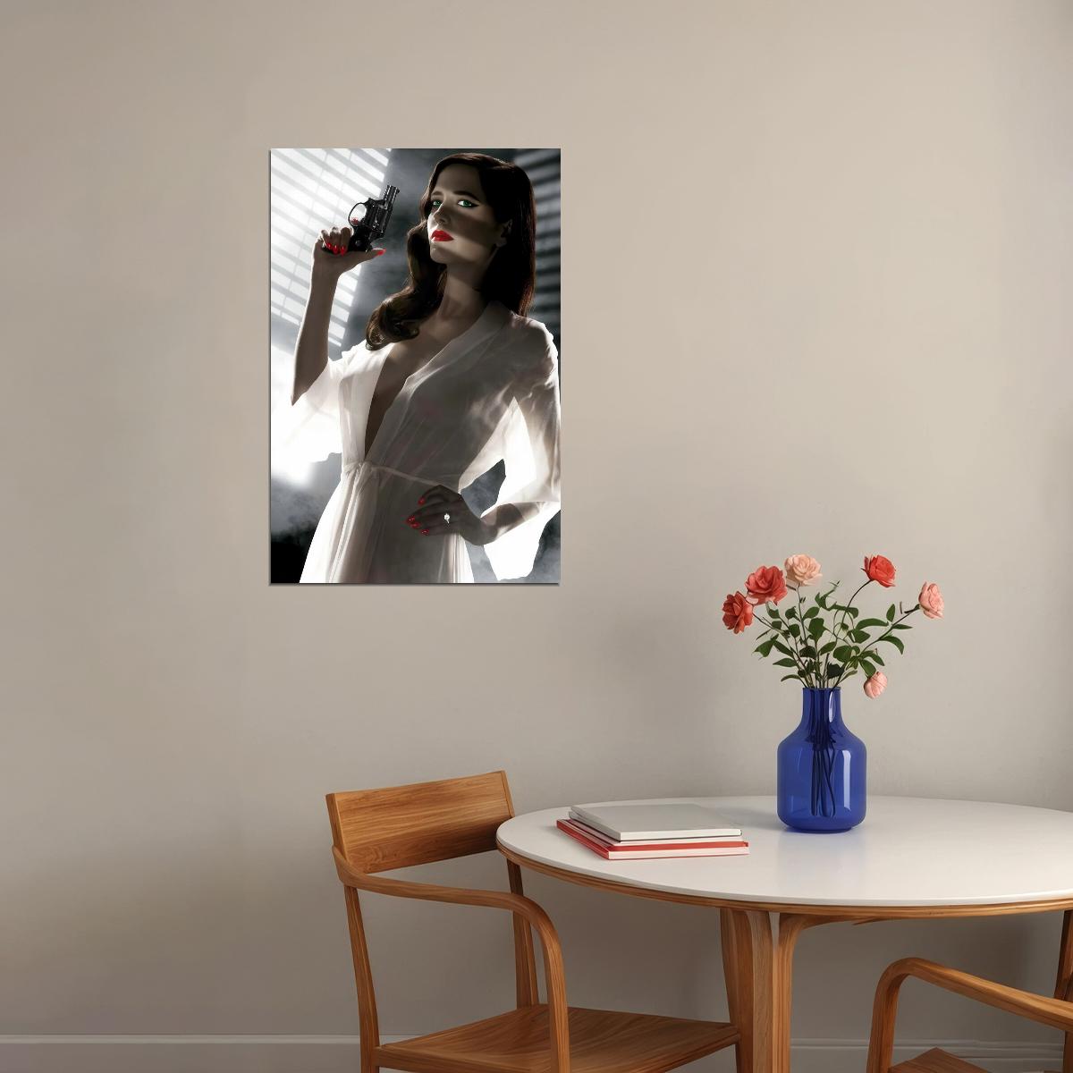 Eva Green Sexy Celebrity Posters for Room Aesthetic Famous Actress Photo Print Wall Art - xonomax