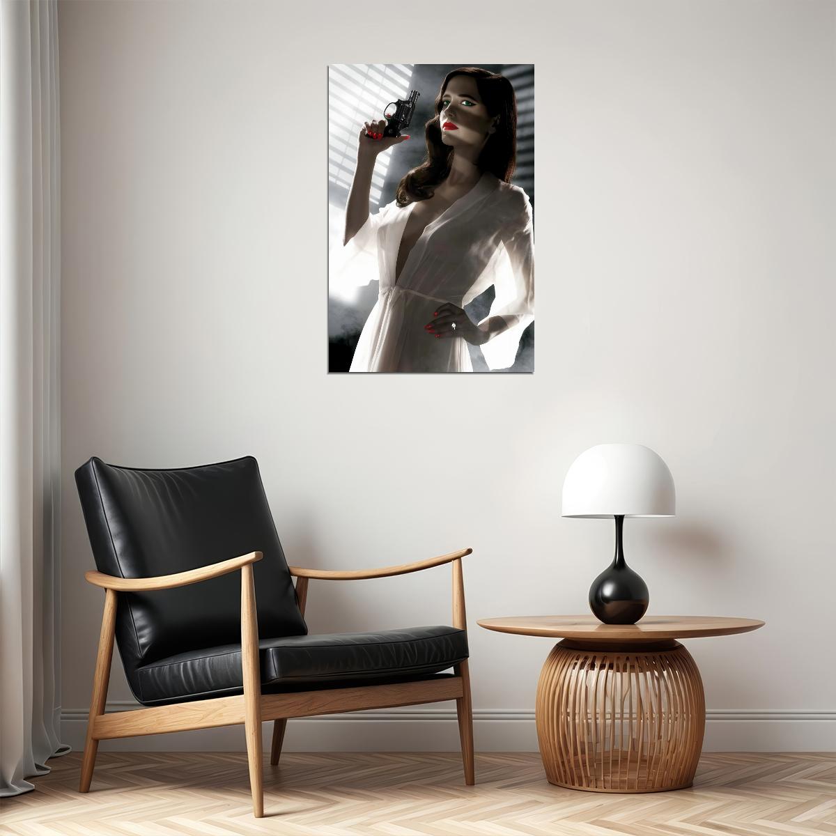Eva Green Sexy Celebrity Posters for Room Aesthetic Famous Actress Photo Print Wall Art - xonomax