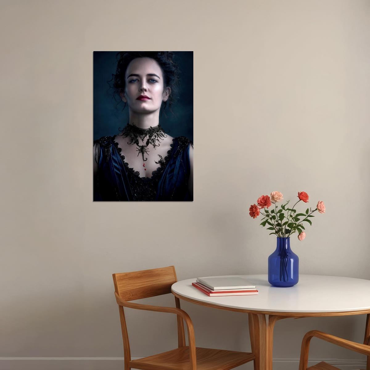 Eva Green Celebrity Posters for Room Aesthetic Famous Actress Photo Print Vanessa Ives Wall Art - xonomax