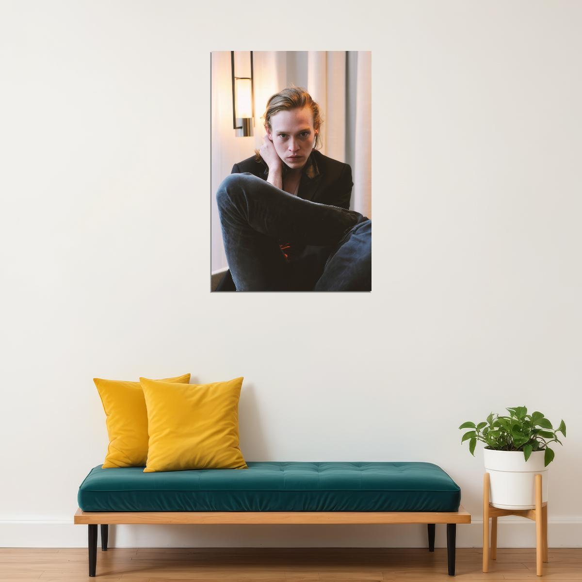 Caleb Landry Jones Celebrity Posters for Room Aesthetic Famous Actor Photo Print Wall Art - xonomax