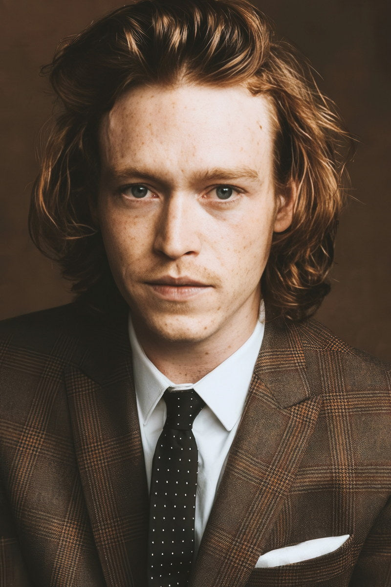Caleb Landry Jones Celebrity Posters for Room Aesthetic Famous Actor Photo Print Wall Art - xonomax