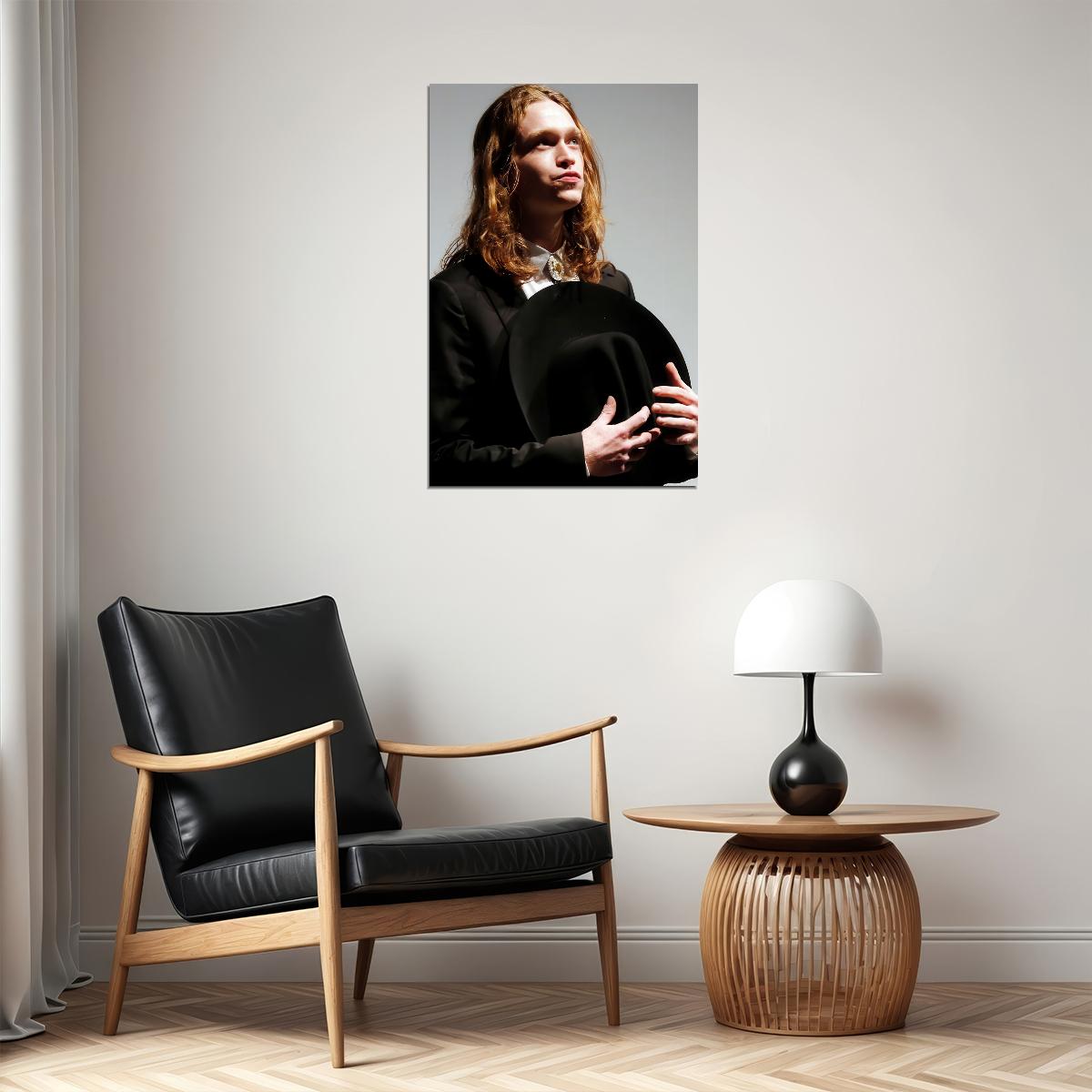 Caleb Landry Jones Celebrity Posters for Room Aesthetic Famous Actor Photo Print Wall Art - xonomax
