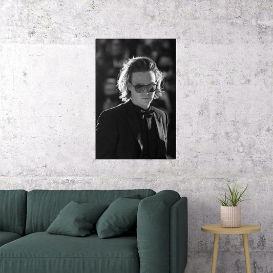 Caleb Landry Jones Celebrity Posters for Room Aesthetic Famous Actor Black and White Photo Print Wall Art - xonomax