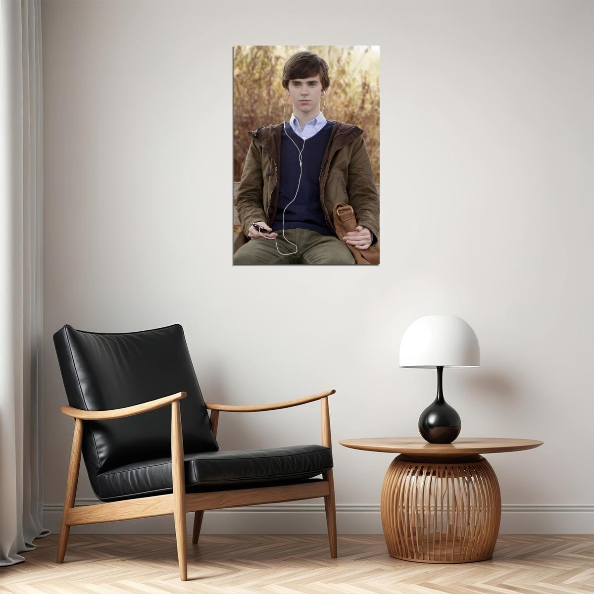 Freddie Highmore Celebrity Posters for Room Aesthetic Famous Actor Photo Print Wall Art - xonomax