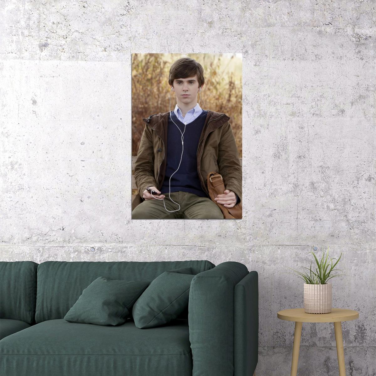Freddie Highmore Celebrity Posters for Room Aesthetic Famous Actor Photo Print Wall Art - xonomax