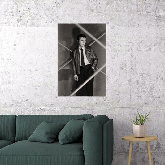 Paul Dano Celebrity Posters for Room Aesthetic Famous Actor Black and White Photo Print Wall Art - xonomax