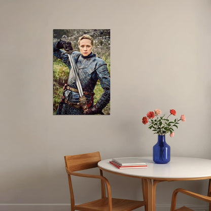 Gwendoline Christie Celebrity Posters for Room Aesthetic Famous Actress Photo Print Wall Art - xonomax