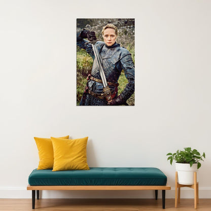 Gwendoline Christie Celebrity Posters for Room Aesthetic Famous Actress Photo Print Wall Art - xonomax