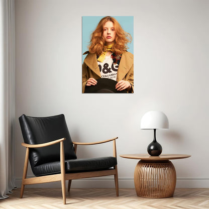 Mia Goth Celebrity Posters for Room Aesthetic Famous Actress Photo Print Wall Art - xonomax
