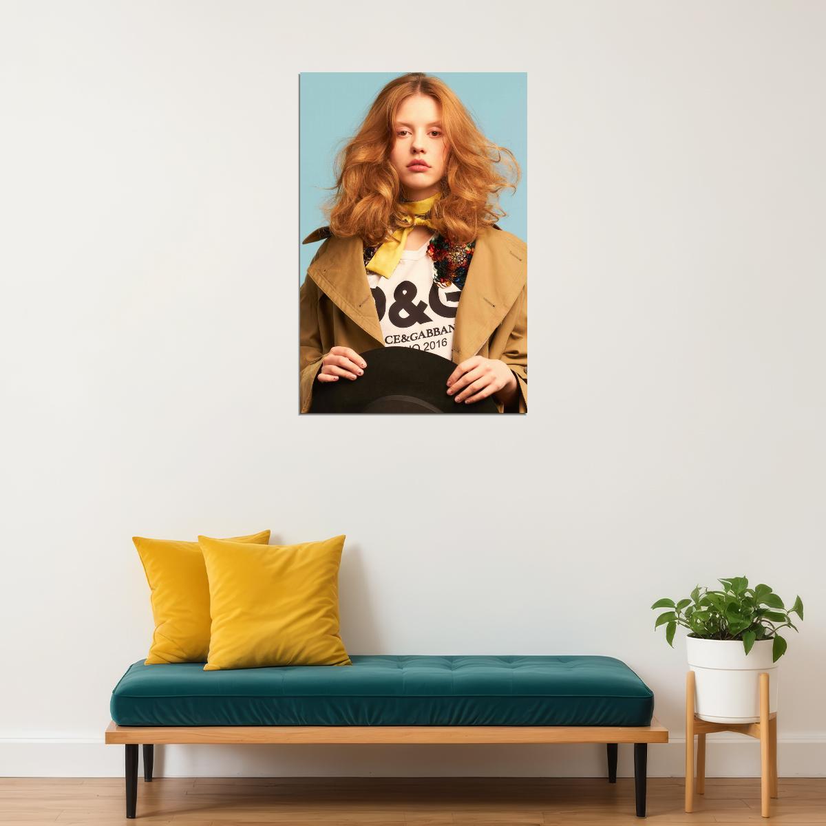 Mia Goth Celebrity Posters for Room Aesthetic Famous Actress Photo Print Wall Art - xonomax