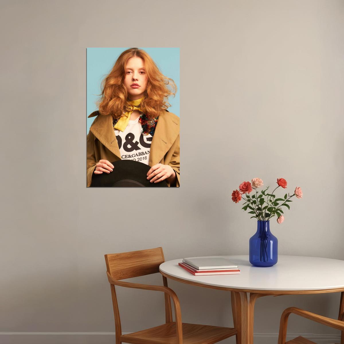 Mia Goth Celebrity Posters for Room Aesthetic Famous Actress Photo Print Wall Art - xonomax