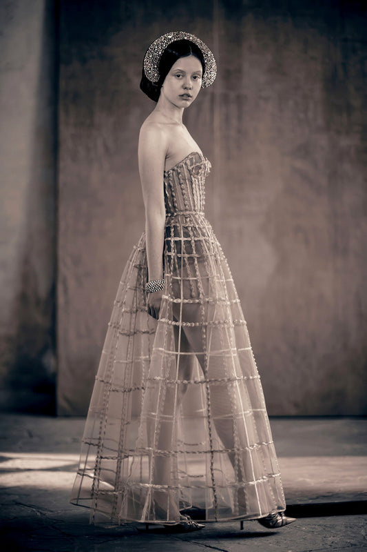 Mia Goth Celebrity Posters for Room Aesthetic Famous Actress Black and White Photo Print Wall Art - xonomax