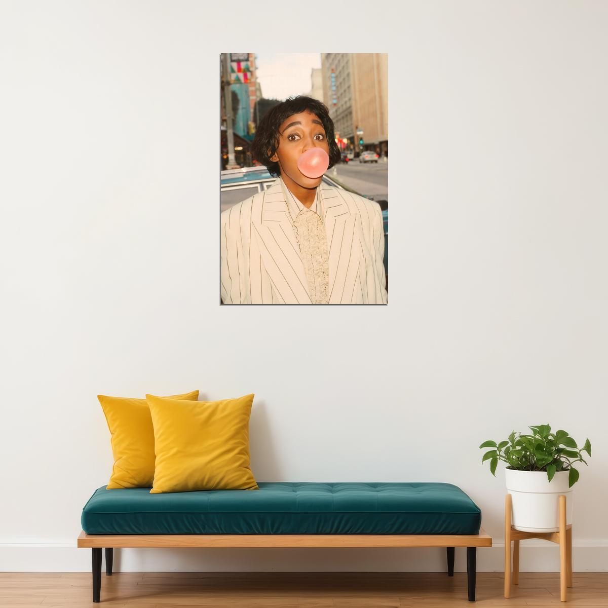 Ayo Edebiri Celebrity Posters for Room Aesthetic Famous Actress Photo Print Wall Art - xonomax