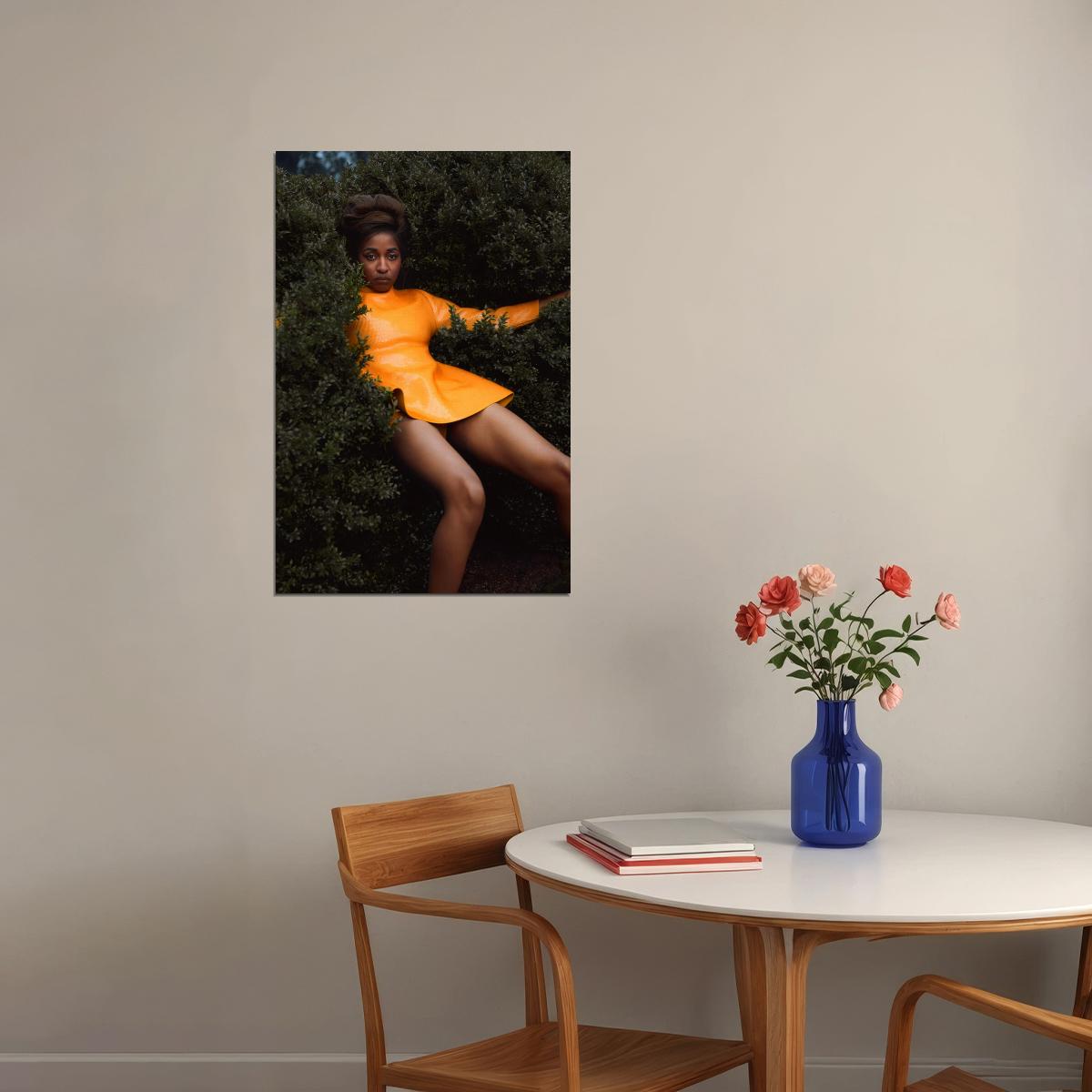 Ayo Edebiri Celebrity Posters for Room Aesthetic Famous Actress Photo Print Wall Art - xonomax