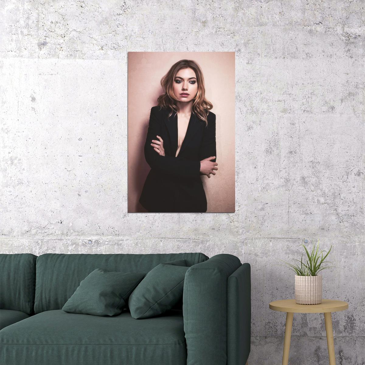 Imogen Poots Celebrity Posters for Room Aesthetic Famous Actress Photo Print Wall Art - xonomax