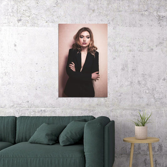 Imogen Poots Celebrity Posters for Room Aesthetic Famous Actress Photo Print Wall Art - xonomax