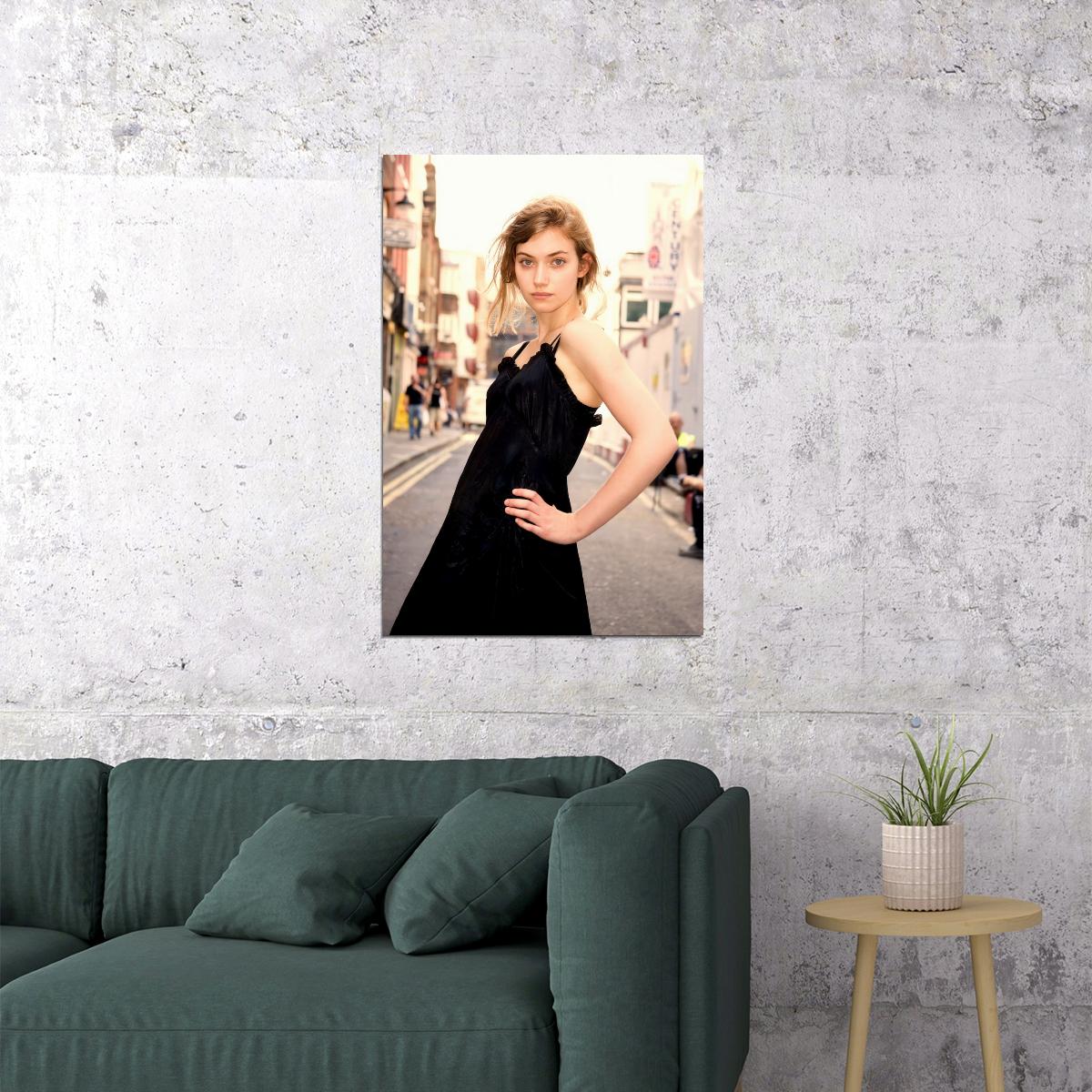 Imogen Poots Celebrity Posters for Room Aesthetic Famous Actress Photo Print Wall Art - xonomax