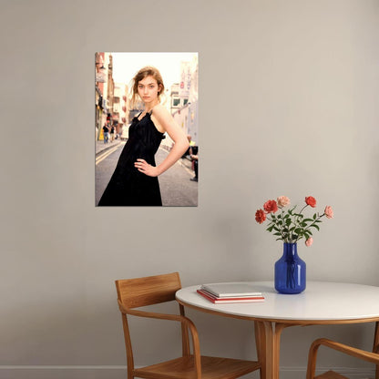 Imogen Poots Celebrity Posters for Room Aesthetic Famous Actress Photo Print Wall Art - xonomax