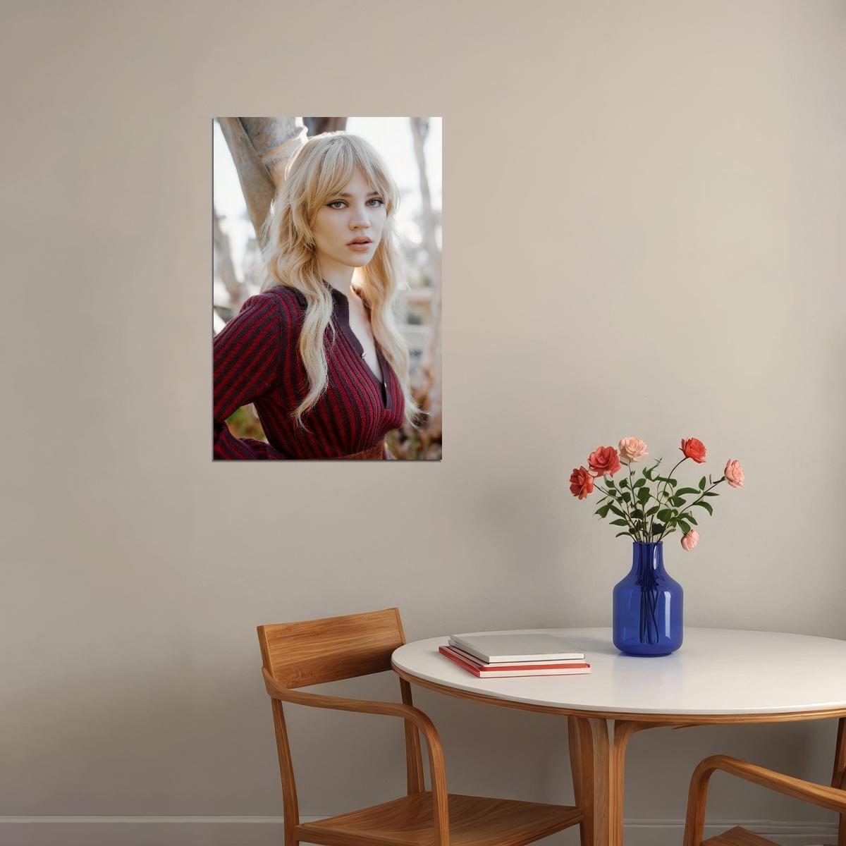 Sophie Thatcher Celebrity Posters for Room Aesthetic Famous Actress Photo Print Wall Art - xonomax