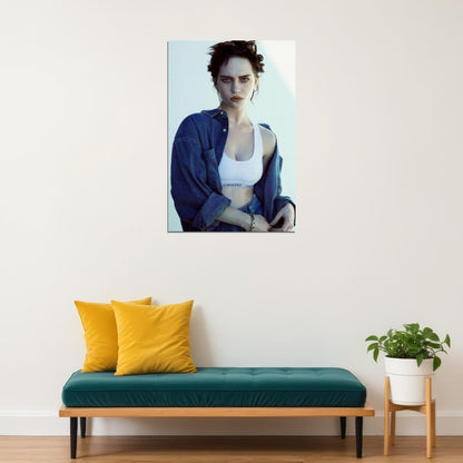 Sophie Thatcher Sexy Celebrity Posters for Room Aesthetic Famous Actress Photo Print Wall Art - xonomax