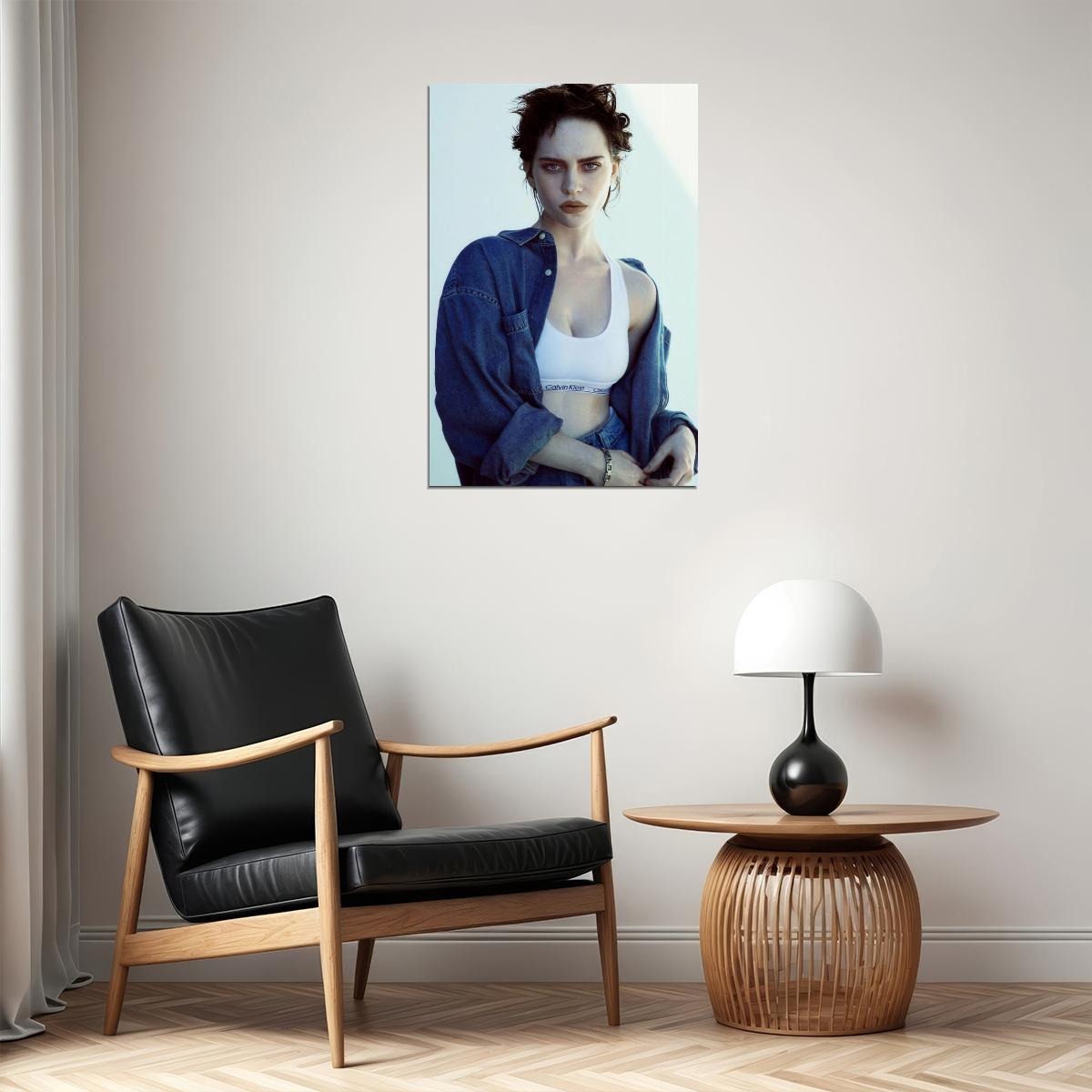 Sophie Thatcher Sexy Celebrity Posters for Room Aesthetic Famous Actress Photo Print Wall Art - xonomax