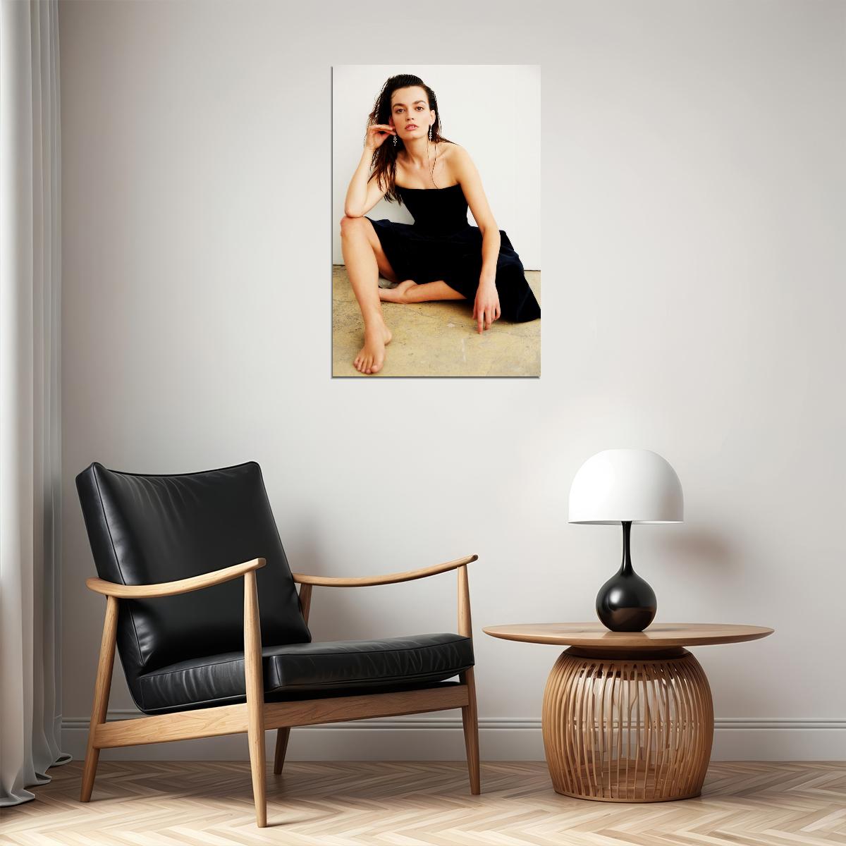 Emma Mackey Celebrity Posters for Room Aesthetic Famous Actress Photo Print Wall Art - xonomax
