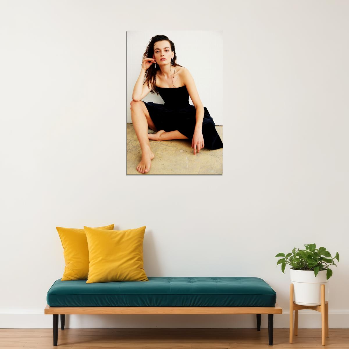 Emma Mackey Celebrity Posters for Room Aesthetic Famous Actress Photo Print Wall Art - xonomax