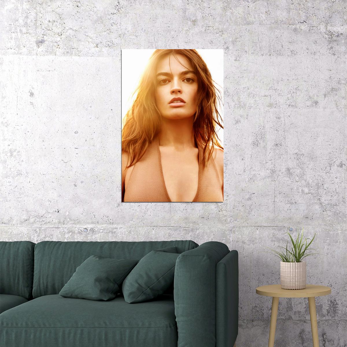 Emma Mackey Celebrity Posters for Room Aesthetic Famous Actress Photo Print Wall Art - xonomax