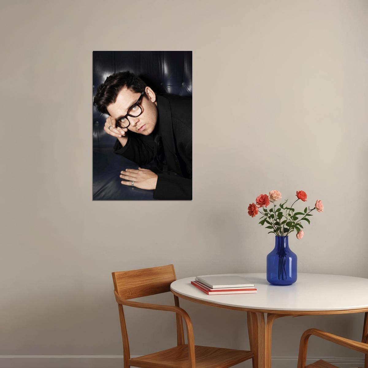 Asa Butterfield Celebrity Posters for Room Aesthetic Famous Actor Photo Print Wall Art - xonomax