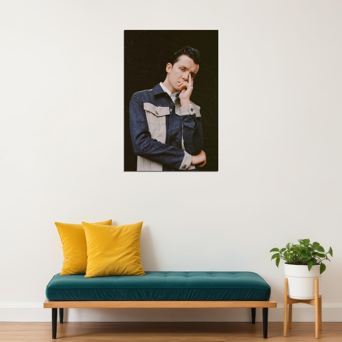 Asa Butterfield Celebrity Posters for Room Aesthetic Famous Actor Photo Print Wall Art - xonomax