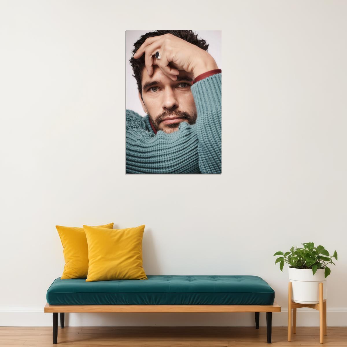 Ben Whishaw Celebrity Posters for Room Aesthetic Famous Actor Photo Print Wall Art - xonomax