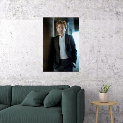 Domhnall Gleeson Celebrity Posters for Room Aesthetic Famous Actor Photo Print Wall Art - xonomax