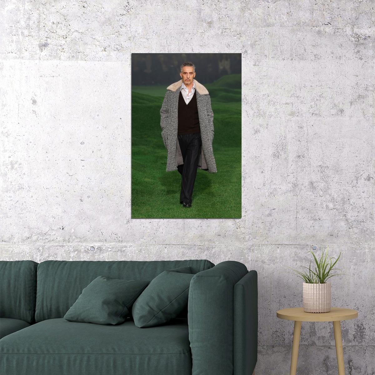John Turturro Runway Show Poster for Room Aesthetic Famous Actor Celebrity Photo Print - xonomax