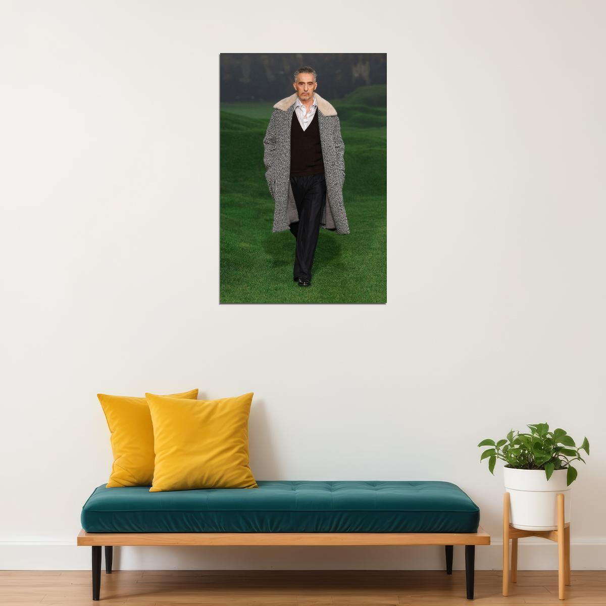 John Turturro Runway Show Poster for Room Aesthetic Famous Actor Celebrity Photo Print - xonomax