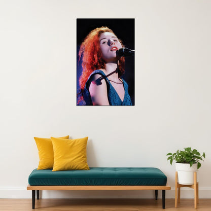 Young Tori Amos on Concert Live in 90s Music Poster for Room Aesthetic Celebrity Photo Print Grunge Room Decor - xonomax