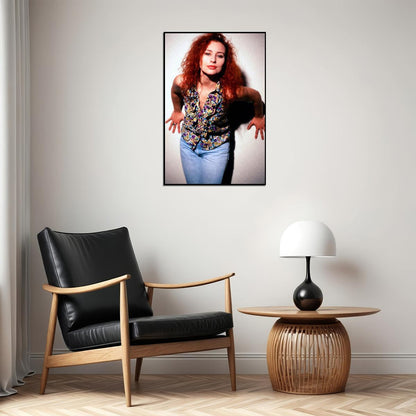 Young Tori Amos in the 90s Poster for Room Aesthetic Celebrity Photo Print Grunge Room Decor - xonomax