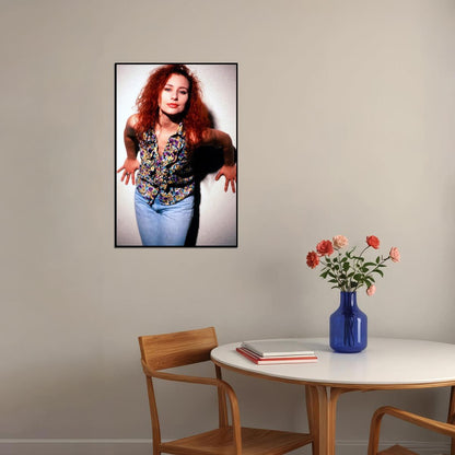 Young Tori Amos in the 90s Poster for Room Aesthetic Celebrity Photo Print Grunge Room Decor - xonomax