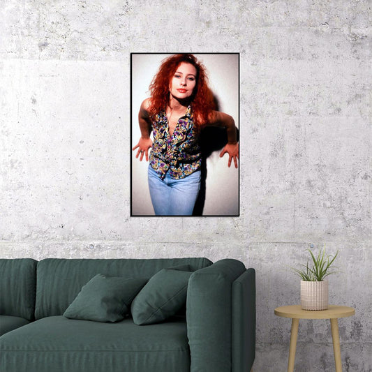 Young Tori Amos in the 90s Poster for Room Aesthetic Celebrity Photo Print Grunge Room Decor - xonomax