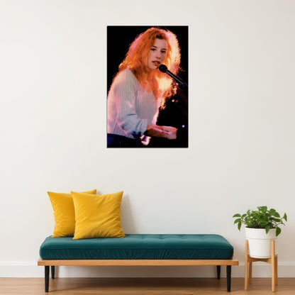 Young Tori Amos Photo Print Live Concert in 90s Poster for Room Aesthetic Celebrity - xonomax